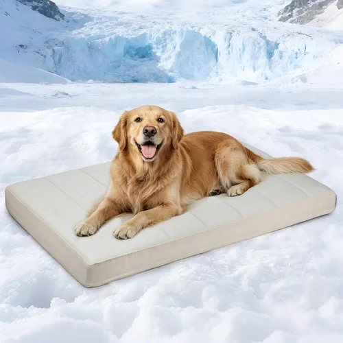 Miniatura 59 de Tapete para jaula para perros de tamaño XL, cama de espuma viscoelástica de 41 x 27 pulgadas, lavable y antideslizante, tapete ultrasuave para Oscuro