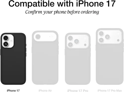 Miniatura 2 de OtterBox Funda transparente para iPhone 17 Symmetry Series - Transparente - Funda ultra fina y elegante para iPhone, MagSafe con control de cámara