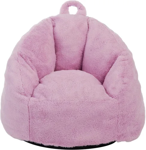 Miniatura 7 de Ulax furniture Sofá para niños, mini sofá, puf para niños, ideal para niños pequeños (rosa)