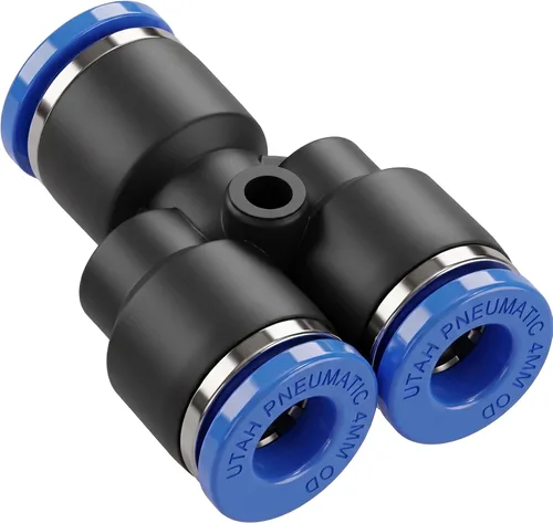 Miniatura 20 de Utah Pneumatic 1/2 Conexiones de empuje para conectar, codo de aire, línea de aire, unión de línea de aire, accesorios de conexión rápida, codo