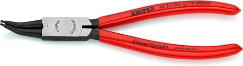 Miniatura 2 de KNIPEX - Herramientas 44 31 J22 - Alicates Circlip, Internos, 45 Grados en ángulo, Punta Forjada, Diámetro de Diámetro de Diámetro de 3/4"-2 3/64