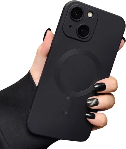 Miniatura 15 de Funda magnética para iPhone 11, funda de goma de silicona con protector completo de lente de cámara, duradera, delgada, a prueba de golpes, linda