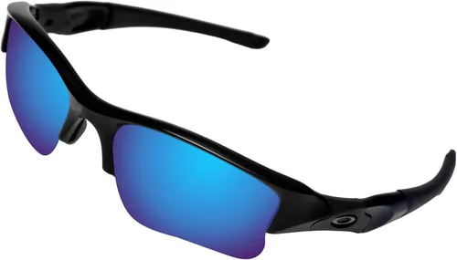 Miniatura 2 de BroLizard - Lente polarizada para gafas de sol Oakley Flak Jacket XLJ, azul