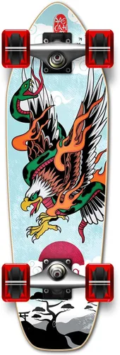 Miniatura 17 de YOCAHER Nuevo Longboard Completo - Mini Cruiser- Banana Cruiser 27" X 8