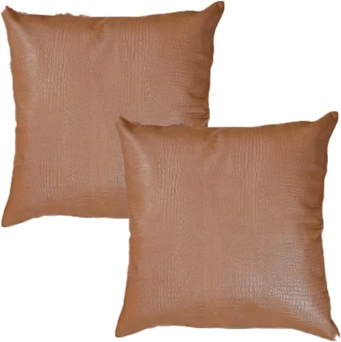 Miniatura 45 de Funda de almohada de piel de cordero – Funda de cojín para sofá, fundas decorativas para sala de estar o dormitorio de 20 x 20 pulgadas – Caja