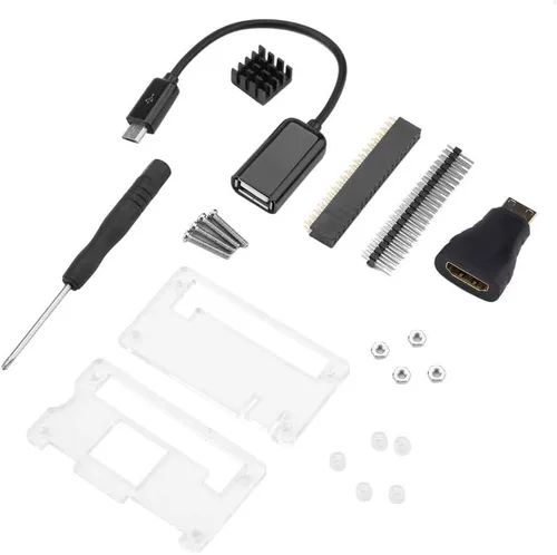 Miniatura 5 de Caja protectora Suite, componente electrónico del disipador de calor conjunto para Raspberry Pi Zero Zero W para la industria