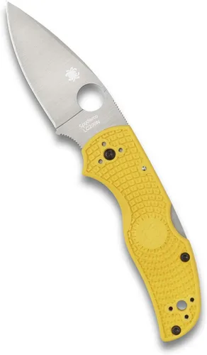 Miniatura 12 de Spyderco C41 Native 5 Signature - Cuchillo plegable con hoja de acero CPM S30V de 2.95" y mango FRN ligero, Gris