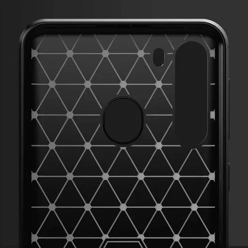 Miniatura 5 de Asuwish Funda compatible con Samsung Galaxy A21, protector de pantalla de vidrio templado y accesorios para celda, fundas delgadas de silicona suave