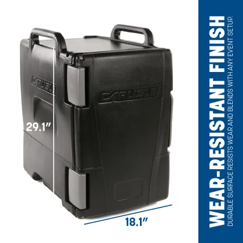 Miniatura 3 de Carlisle FoodService Products Cateraide IT - Transportador de alimentos aislado de carga final, para almacenamiento y transporte de alimentos