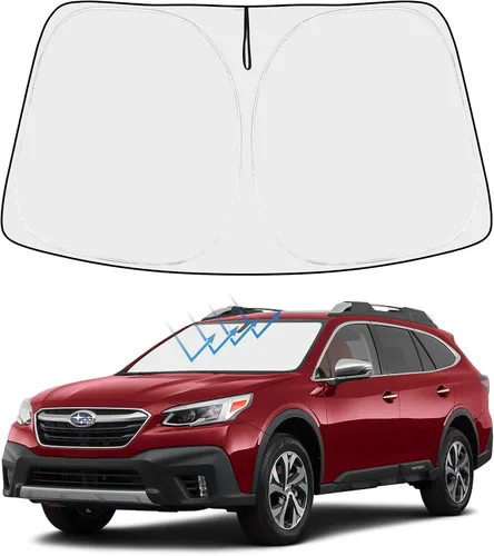 Miniatura 193 de Proadsy Parasol para parabrisas actualizado 2025, ajuste personalizado Dodge RAM 1500 2Dr 2019-2024 2025, 4 capas, plegable, protector de parasol