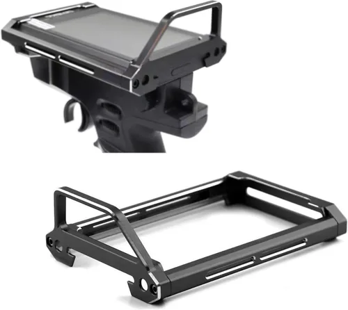 Marco protector apto para Flysky Noble NB4 RC transmisor de coche receptor accesorios controlador remoto de radio soporte soporte de metal soporte