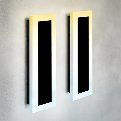 Miniatura 33 de ASD Lámpara LED de montaje en pared de 18 pulgadas de largo, aplique lineal para exteriores e interiores 3CCT, regulable, impermeable