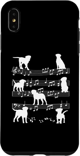 Miniatura 10 de iPhone 11 Músico Perro Jugando en Notas Musicales Amante de la Música Piano Case