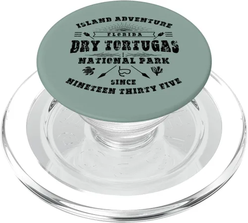Miniatura 7 de Dry Tortugas National Park Florida Keys Island Souvenir PopSockets intercambiables PopGrip
