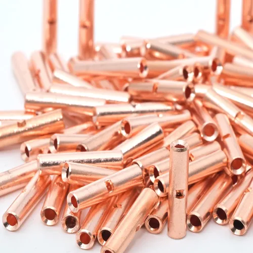 Miniatura 10 de SVAAR Conectores de Empalme a Tope de Cable Calibre 6, 24 Piezas, Conectores de Empalme a Tope No Aislados 6 AWG, Kit de Empalmes a Tope de Cobre