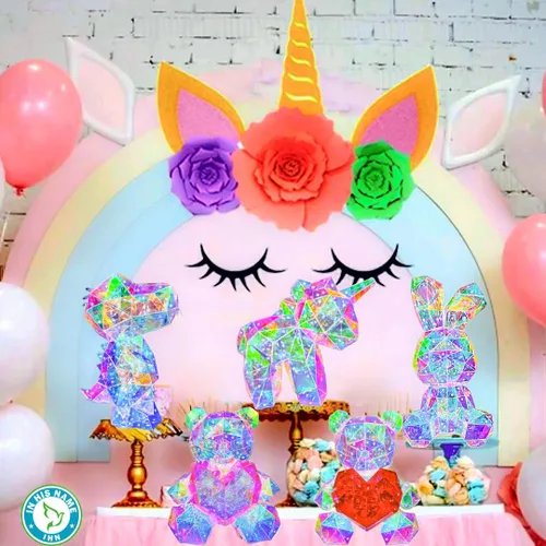 Miniatura 4 de In His Name Luz nocturna LED de unicornio para niñas y niños, lámpara mágica colorida para habitación de niñas, lámpara de noche de primera calidad