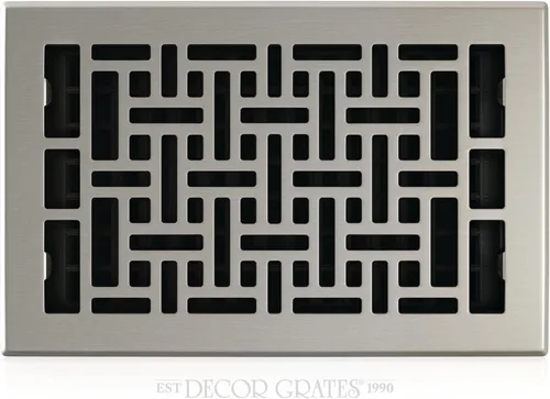 Miniatura 42 de Decor Grates Registro de suelo oriental AJH412-RB, 4 x 12 pulgadas, acabado de bronce frotado bronce (Rubbed Bronze Finish)
