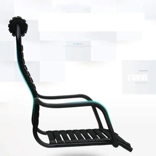 Miniatura 3 de Silla de banda de goma elástica transpirable Silla de computadora Respaldo para el hogar Silla giratoria