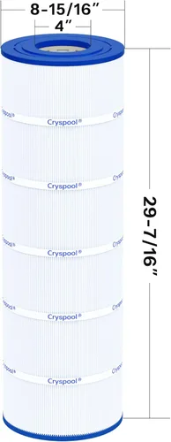 Miniatura 3 de Cryspool® 08062 Filtro compatible con CC2000, CCX2000RE, PXSST200, C-8319, FC-1274, cartucho de filtro de piscina de 200 pies cuadrados, 1 paquete