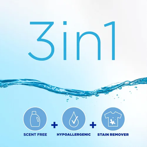 Miniatura 10 de Tide Free & Gentle - Detergente líquido suave para ropa, 64 cargas