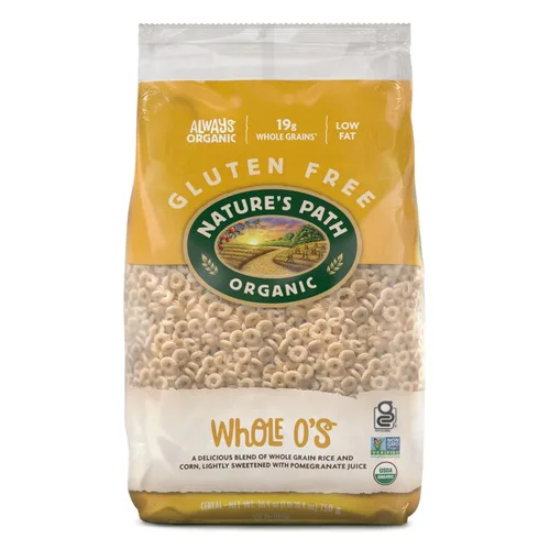 Nature's Path - Cereal orgánico entero, 26.4 onzas (paquete de 1), sin gluten, sin OMG, empaque ecológico