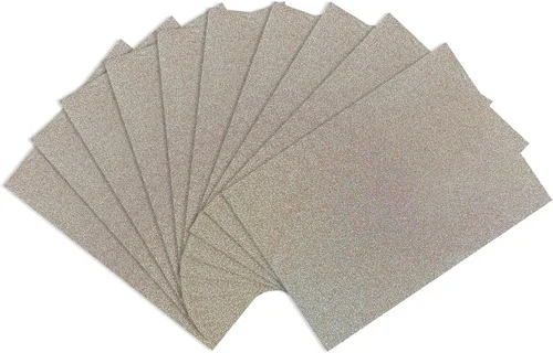 Miniatura 12 de Sonjade Papel de cartulina con purpurina, papeles con purpurina que no se desprende, cartulina para proyectos de manualidades y bricolaje, papel