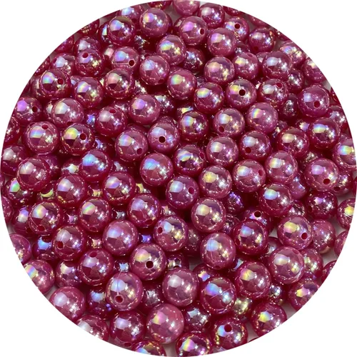 Miniatura 19 de 300 cuentas de perlas para manualidades de 0.315 pulgadas (0.315 in), cuentas redondas sueltas de perlas para collares, pulseras, aretes, blanco AB