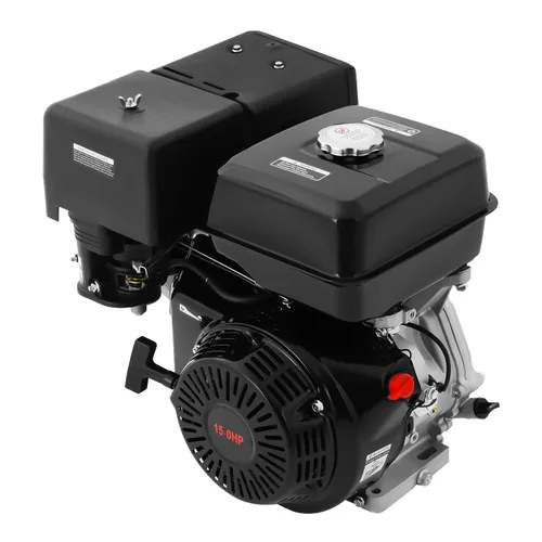 Motor de gas 15HP 420CC 4 tiempos OHV monocilindro horizontal de gasolina motor de gasolina Go Kart Motor de retroceso manual 9KW 3600RPM 190F