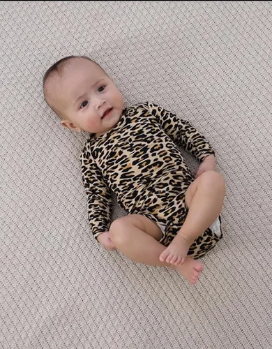 Miniatura 13 de Body para bebé con puños de manopla, rayón hecho de bambú, pijama de manga larga para niños y niñas
