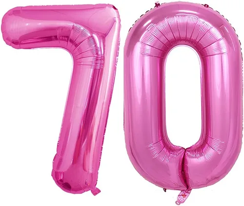 Miniatura 62 de Goer, conjunto de globos de papel aluminio para decoraciones de cumpleaños, globos de las letras de feliz cumpleaños y de números Oro
