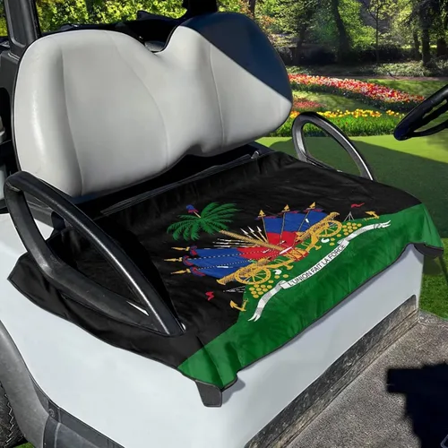 Miniatura 18 de Yewattles Funda de Asiento de Carrito de Golf Portátil Toalla de Asiento Club Car Ajuste Universal Carrito de Golf de 2 Asientos