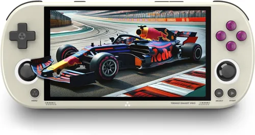 Miniatura 9 de Trimui Smart Pro - Consola de juegos portátil, consola de pantalla de 4.96 pulgadas, emulador preinstalado con tarjeta TF de 128/256 GB, consola