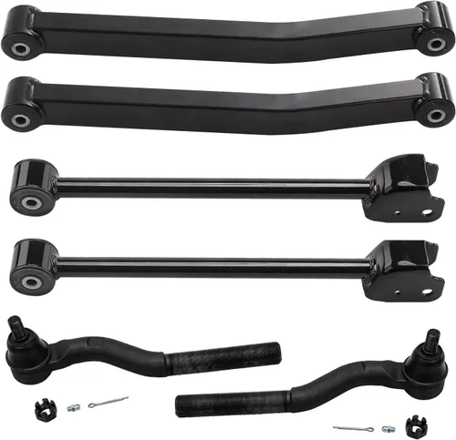 Miniatura 77 de Detroit Axle - Kit de extremo delantero para Chrysler 300 Dodge Charge Challenger 2011-2023, 2 brazos de control inferiores traseros 2 rótulas
