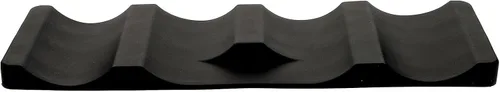 Alfombrilla de silicona para refrigeradores: Refrigerador de bebidas Estera de apilamiento de vino plegable Apilador de vino de silicona Apilador de