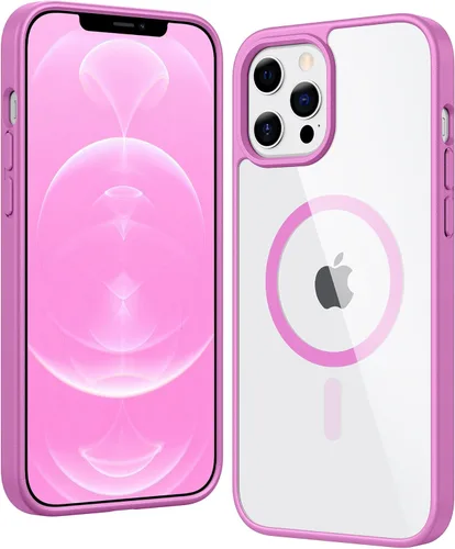 Miniatura 570 de FNTCASE Funda para iPhone 13 Pro-Max: Fundas magnéticas transparentes compatibles con Magsafe Slim anti amarillamiento protección contra caídas