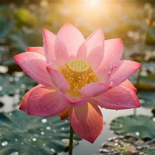 Lotus Seeds (paquete de 15) – Loto de agua acuática para plantar – Cultivar en estanque Koi, cuenco o contenedor – Planta de jardín de agua estilo
