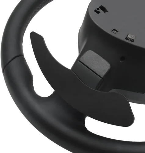 Miniatura 4 de Etiqueta engomada de la cubierta de la extensión de la paleta del cambio del volante de aleación de aluminio Accesorios del coche para Honda Negro