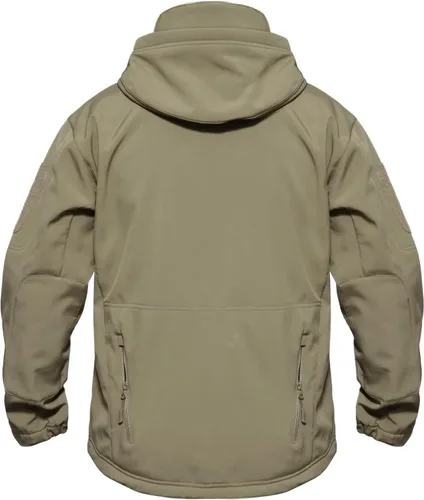 Miniatura 2 de MAGCOMSEN - Chaqueta táctica con capucha para hombre, impermeable, suave, abrigo de invierno