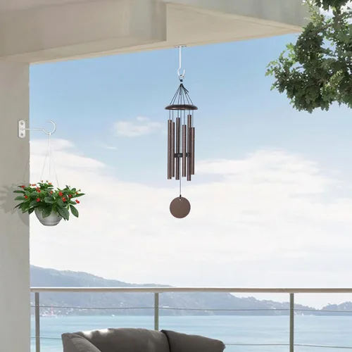 Miniatura 5 de Ganchos colgantes de metal para plantas, 6 pulgadas, paquete de 4 ganchos decorativos de pared para colgar linternas, comedero de pájaros, cesta