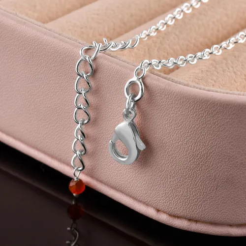Miniatura 75 de YANARA Pulsera de tobillo para mujer, piedra de nacimiento natural, cuentas de piedras preciosas, tobillera delicada hecha a mano de 9 pulgadas +