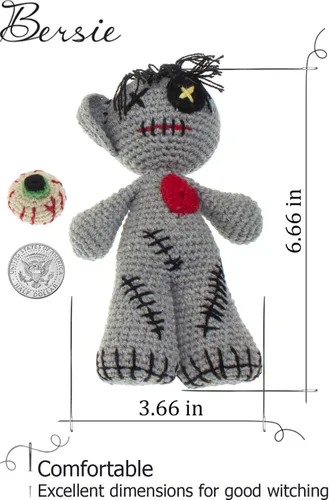 Miniatura 5 de Muñeca vudú hecha a mano - Ashy
