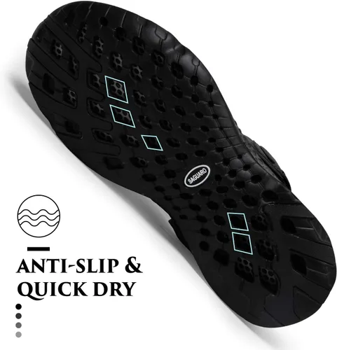 Miniatura 6 de SAGUARO - Zapatos de jardín de secado rápido para hombre y mujer, ligeros y transpirables. Zuecos de jardinería, sandalias de agua y malla