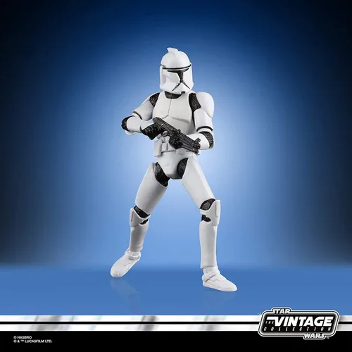 Miniatura 5 de STAR WARS The Vintage Collection - Juguete de soldado clon, figura de ataque de los clones a escala de 3.75 pulgadas, juguetes para niños a partir