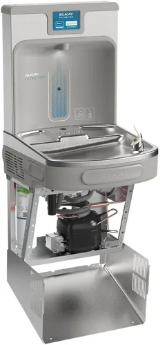 Miniatura 3 de Elkay LZS8WSSP Rellenador de Botella Mejorado & Enfriador ADA Individual Refrigerado de Acero Inoxidable de Alta Capacidad con Wrapper de Goteo