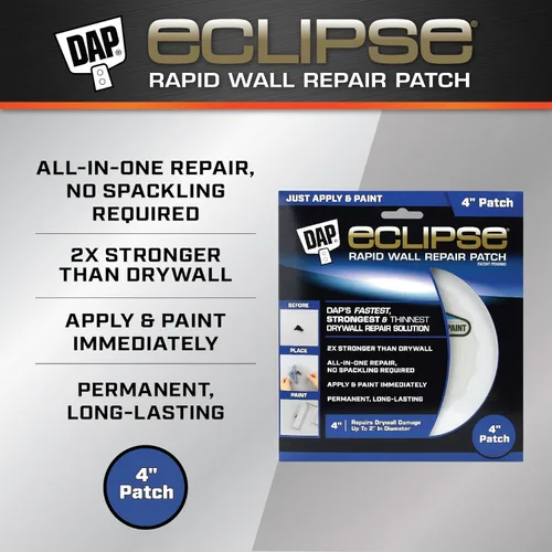 Miniatura 3 de DAP Eclipse Parche de reparación rápida de pared, 4 pulgadas (7079809163)