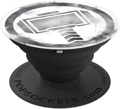 Miniatura 4 de Marvel Avengers Endgame Thor - Pintura en aerosol con logotipo PopSockets PopGrip: agarre intercambiable para teléfonos y tabletas