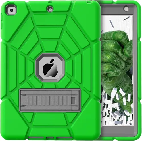 Miniatura 8 de Grifobes - Funda para iPad de 9.ª generación, para iPad de 8.ª/7.ª generación 2021/2020/2019, funda protectora resistente de 10.2" con soporte