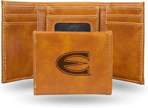Miniatura 11 de NCAA Rico Industries - Billetera triple grabada con láser, con grabado láser, accesorio para hombre