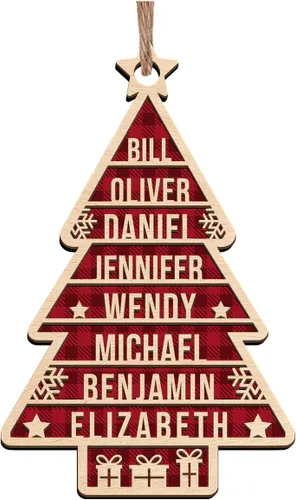 Miniatura 18 de Adorno de rana personalizado con estilo de joyería, adorno acrílico 2024 para niña, mujer, mamá, ideas de regalo de Navidad, decoración de árbol