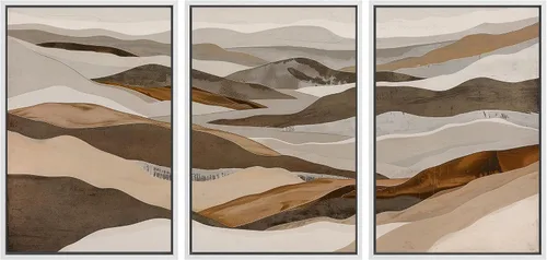 Miniatura 8 de SIGNWIN Lienzo enmarcado para pared, juego de arte dramático de cielo tormentoso, ilustraciones de paisaje nuboso Moody, arte moderno decorativo